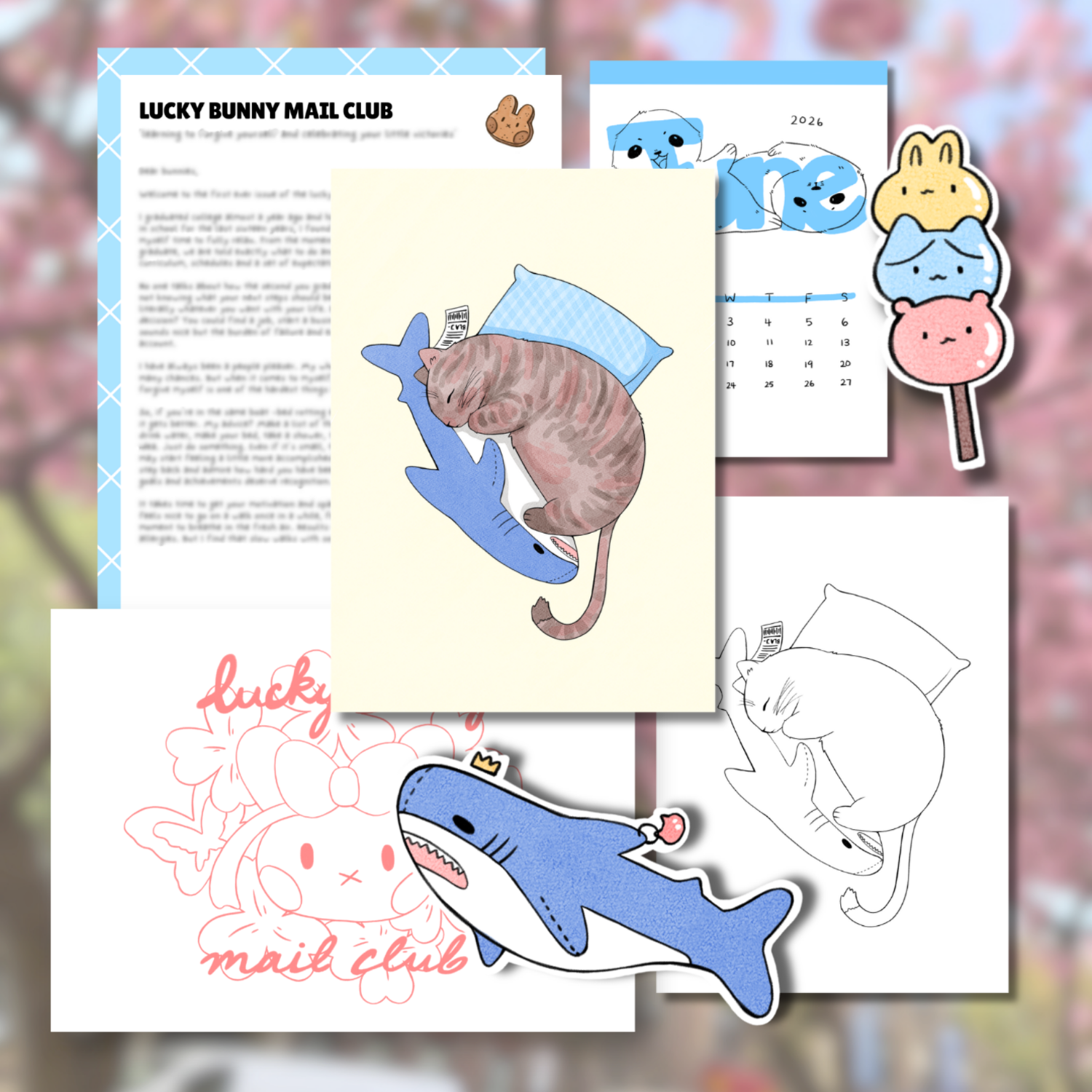 Monthly Mail Club Subscription 💌