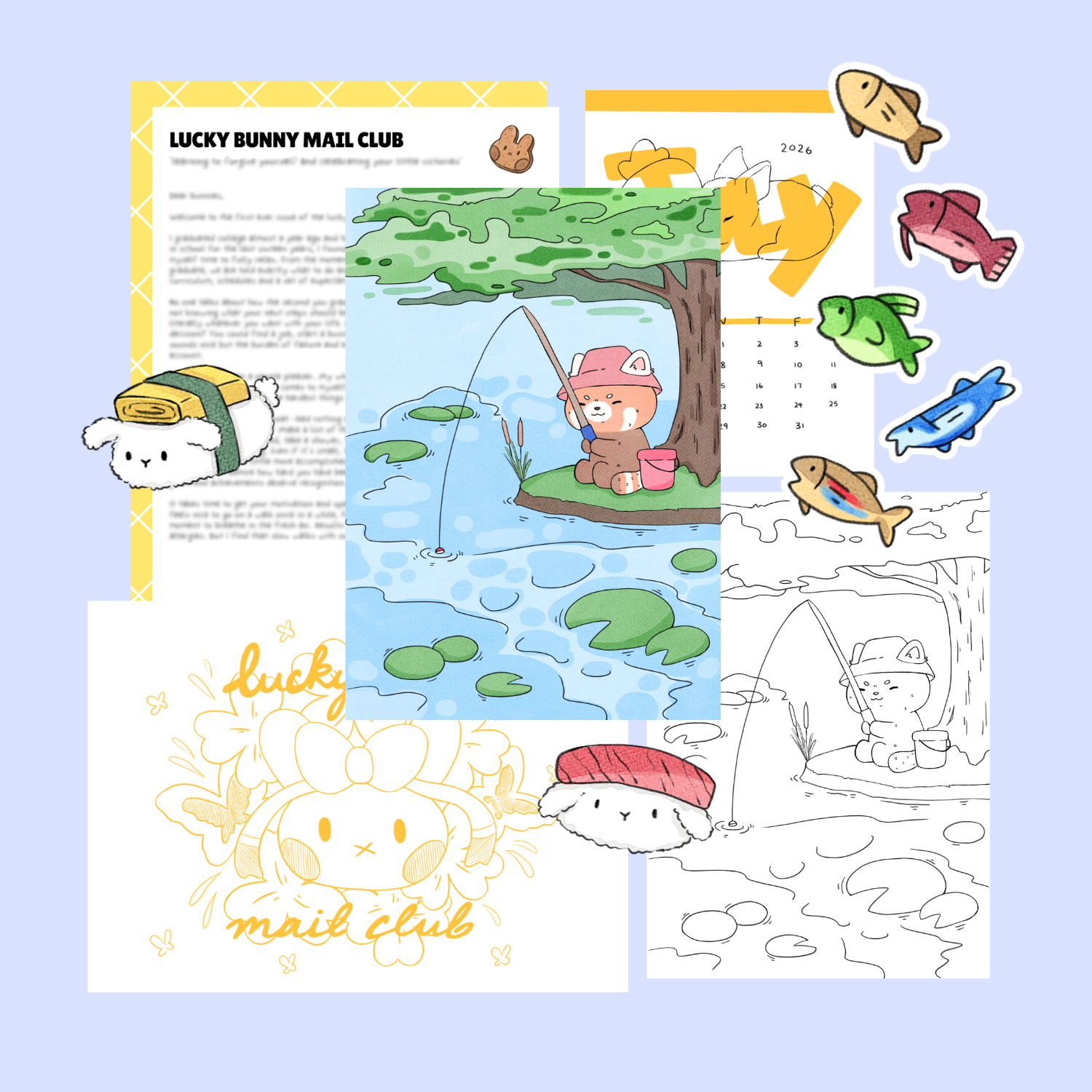 Monthly Mail Club Subscription 💌